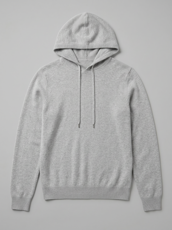 Men's Cashmere Jumper – Hooded Merino