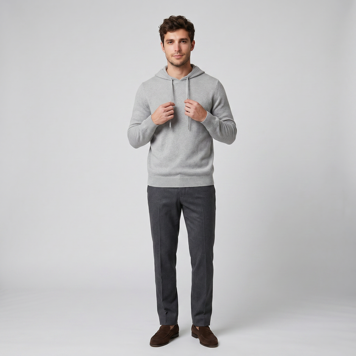 Men's Cashmere Merino Wool Hooded | Celestiella