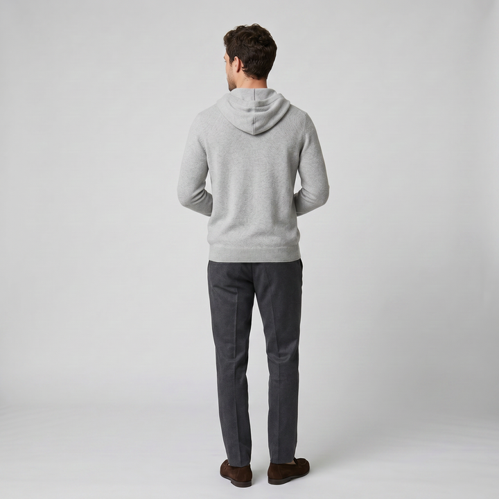 Men's Cashmere Merino Wool Hooded | Celestiella