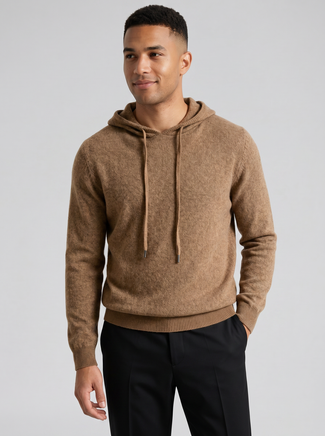 Men's Cashmere Hoodie – Pullover