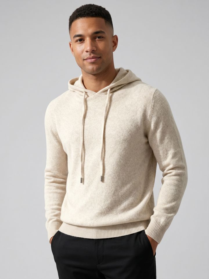 Men's Cashmere Hoodie – Pullover
