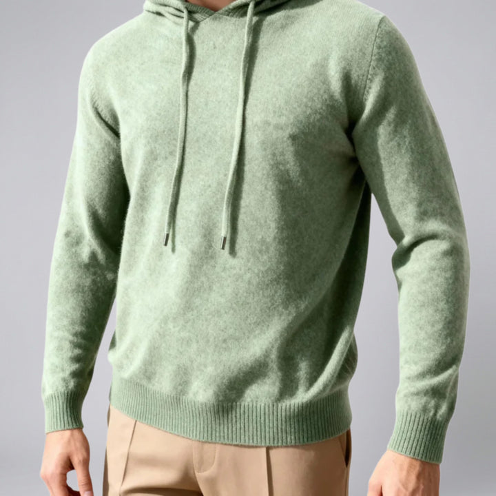 Men’s Cashmere Pullover Hoodie | Celestiella