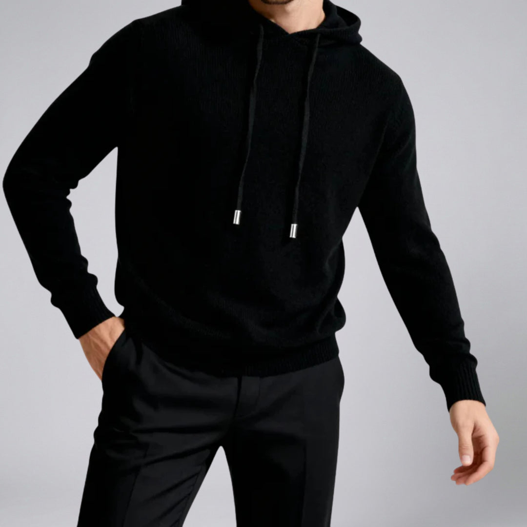 Men’s Cashmere Pullover Hoodie | Celestiella