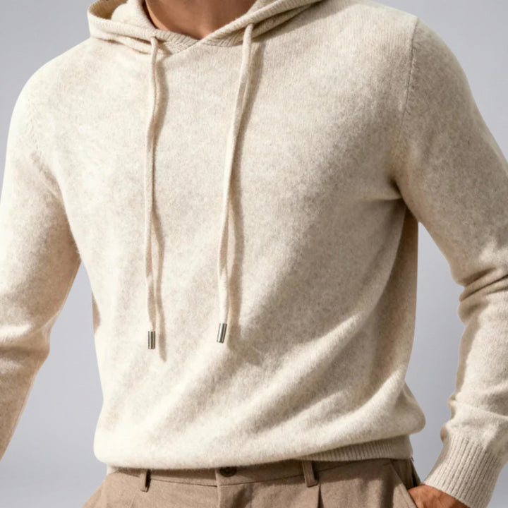 Men’s Cashmere Pullover Hoodie | Celestiella