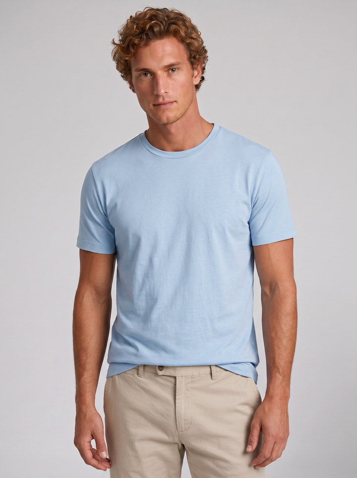 Men's T-Shirt – Crew-Neck Cotton