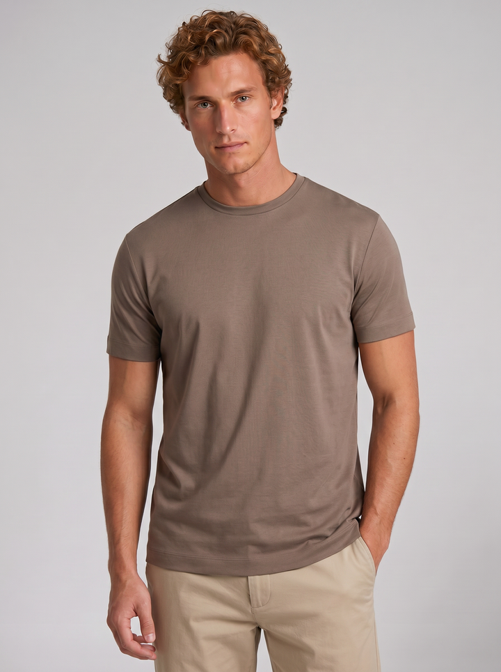 Men's T-Shirt – Crew-Neck Cotton