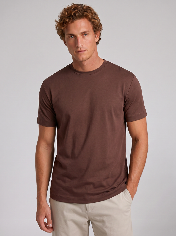 Men's T-Shirt – Crew-Neck Cotton