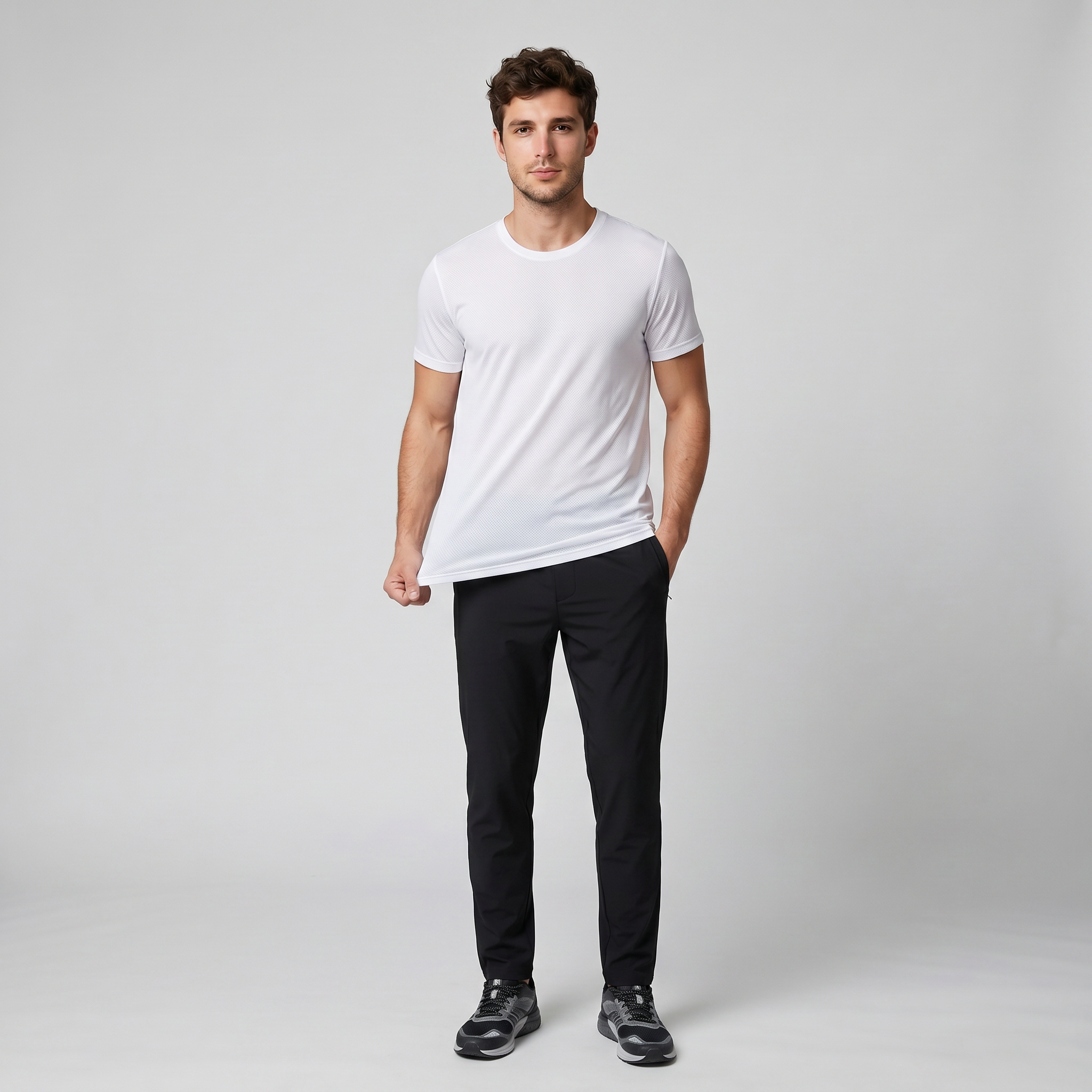 Men’s Crew-Neck Quick-Dry T-Shirt | Celestiella