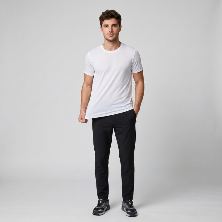 Men’s Crew-Neck Quick-Dry T-Shirt | Celestiella