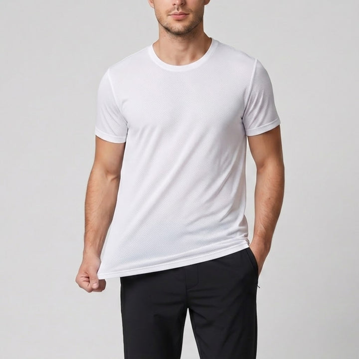 Men’s Crew-Neck Quick-Dry T-Shirt | Celestiella