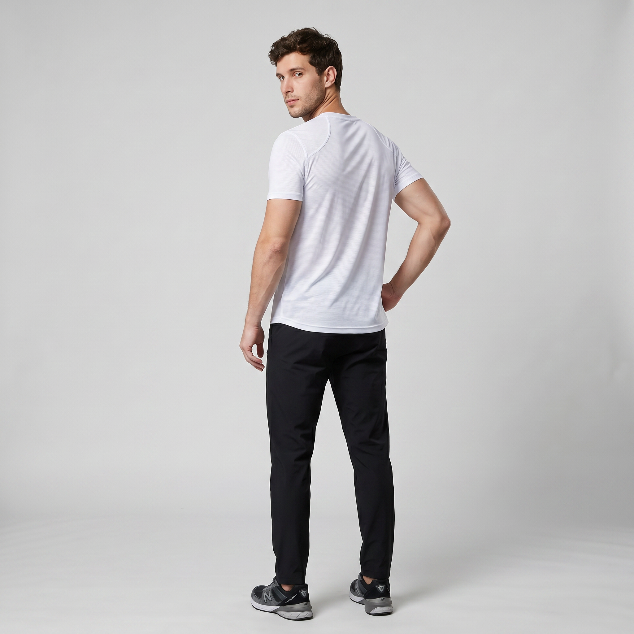 Men’s Crew-Neck Quick-Dry T-Shirt | Celestiella