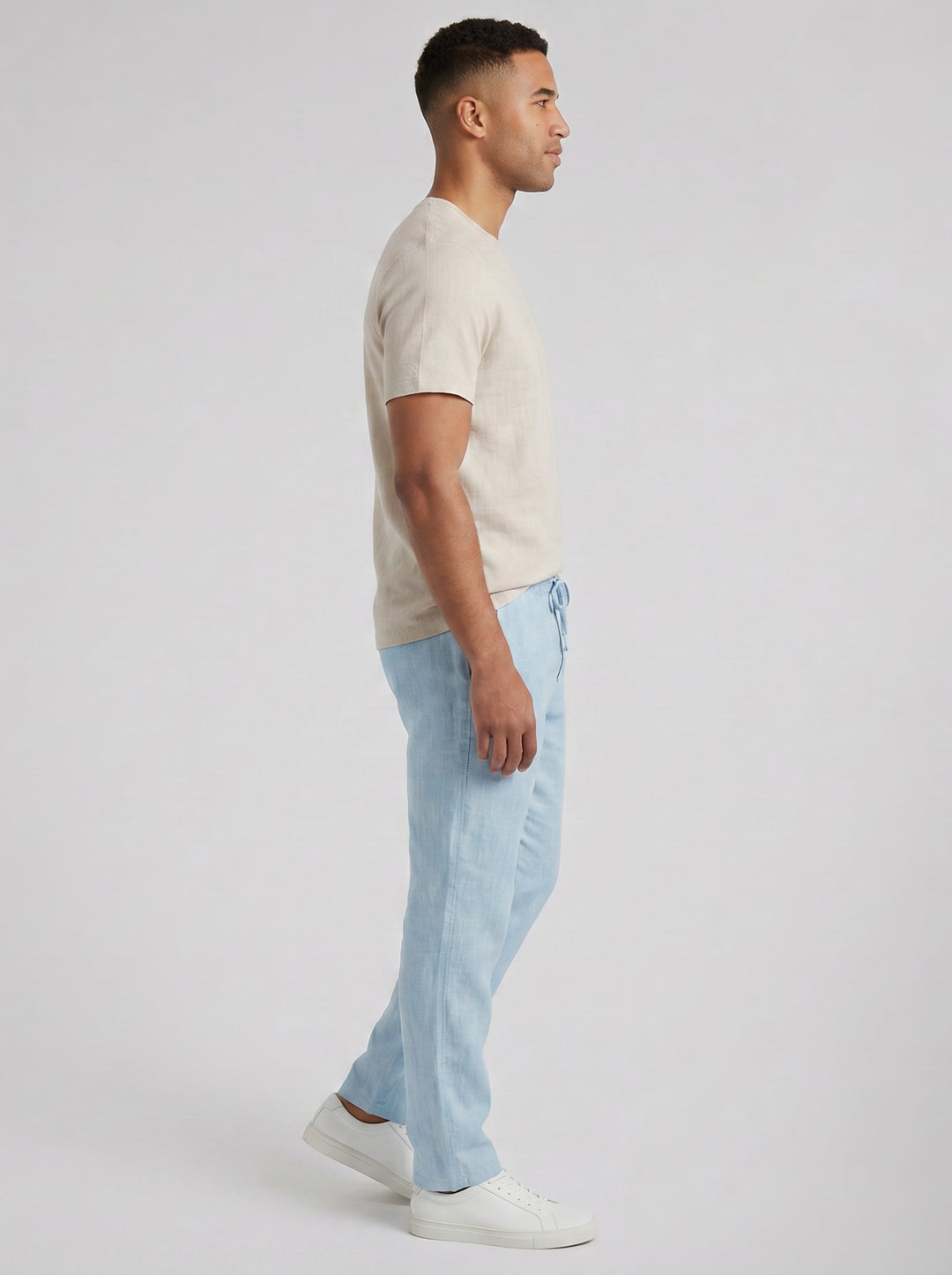 Men's Trousers – Relaxed Drawstring Summer