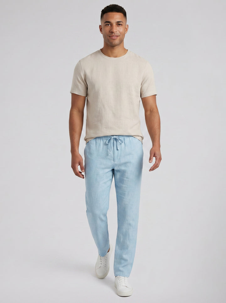 Men's Trousers – Relaxed Drawstring Summer