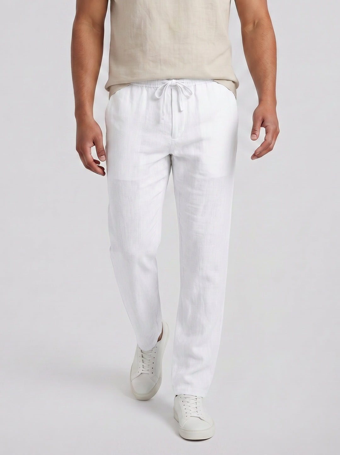 Men's Trousers – Relaxed Drawstring Summer