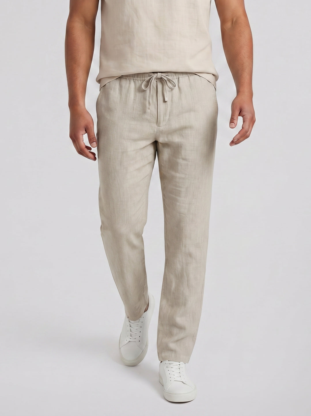 Men's Trousers – Relaxed Drawstring Summer