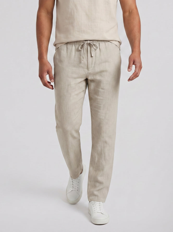 Men's Trousers – Relaxed Drawstring Summer