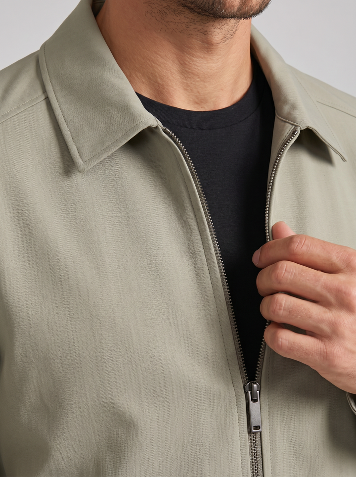 Men's Blazer – Herringbone Casual Lapel