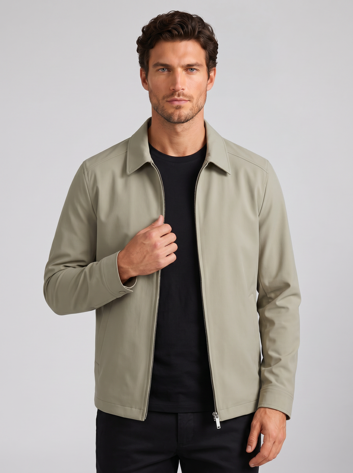 Men's Blazer – Herringbone Casual Lapel