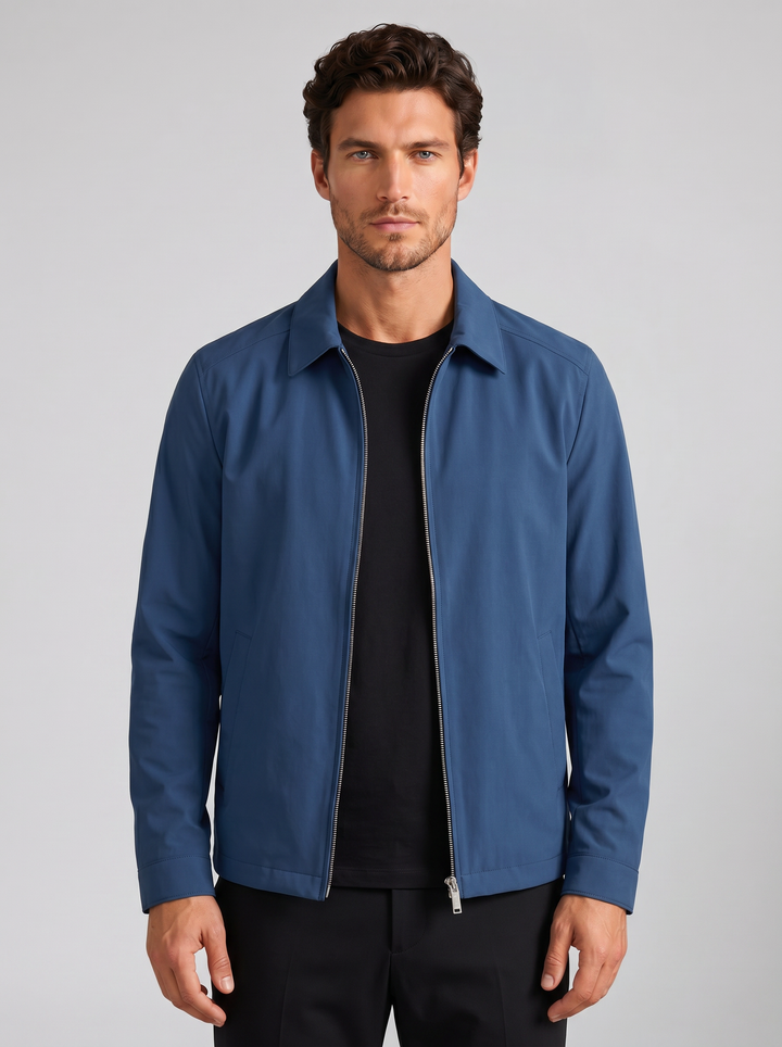 Men's Blazer – Herringbone Casual Lapel