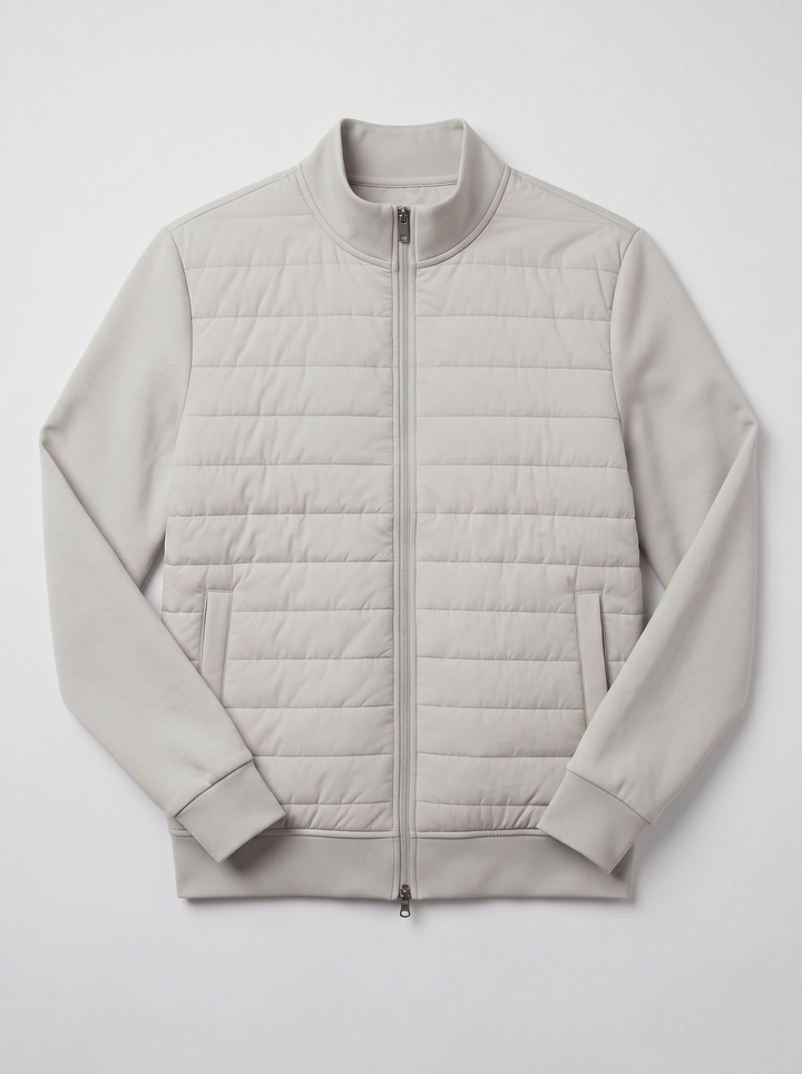 Men's Puffer Jacket – Hybrid Streamlined