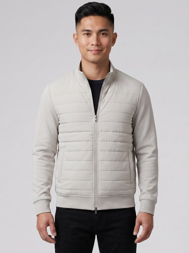 Men's Puffer Jacket – Hybrid Streamlined