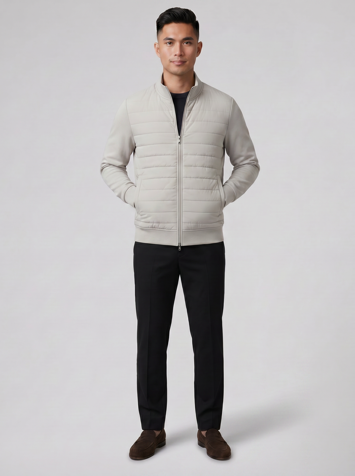 Men's Puffer Jacket – Hybrid Streamlined