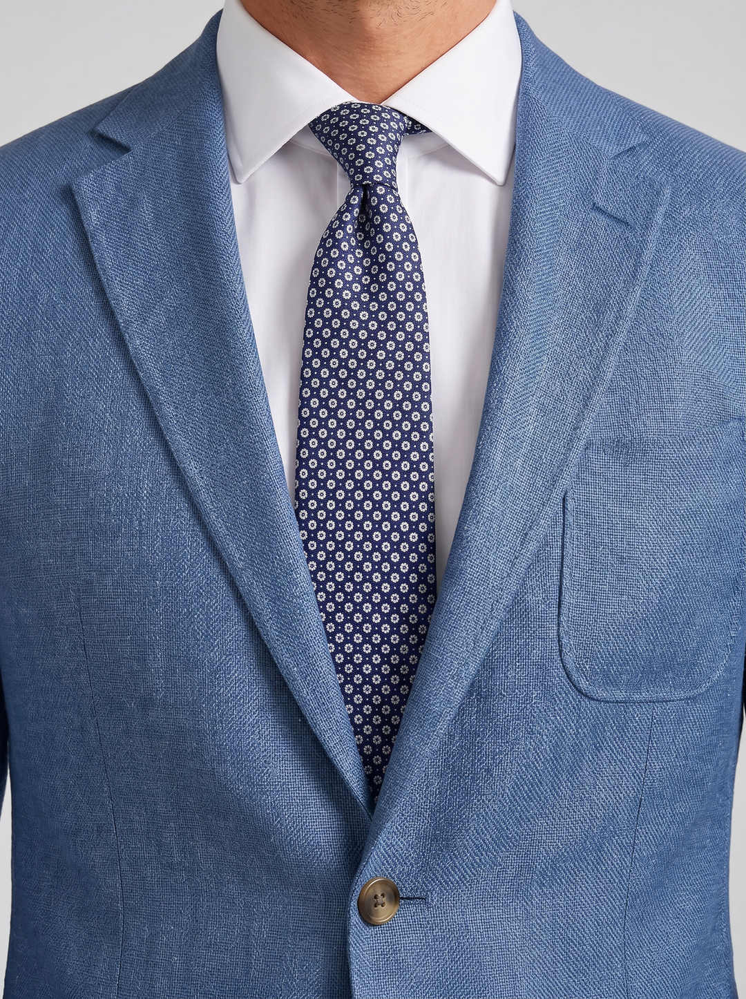Men's Linen Blazer – Lightweight