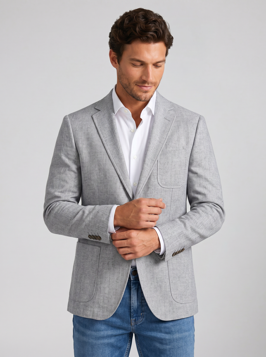 Men's Linen Blazer – Lightweight