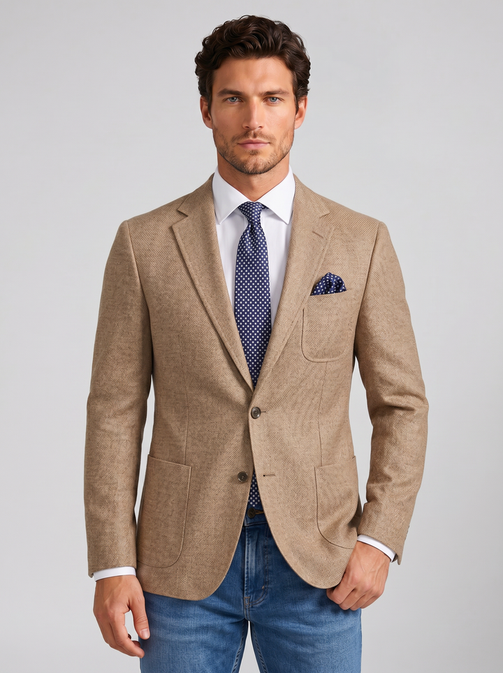 Men's Linen Blazer – Lightweight