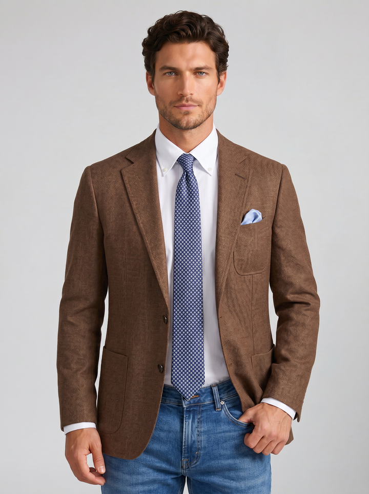 Men's Linen Blazer – Lightweight