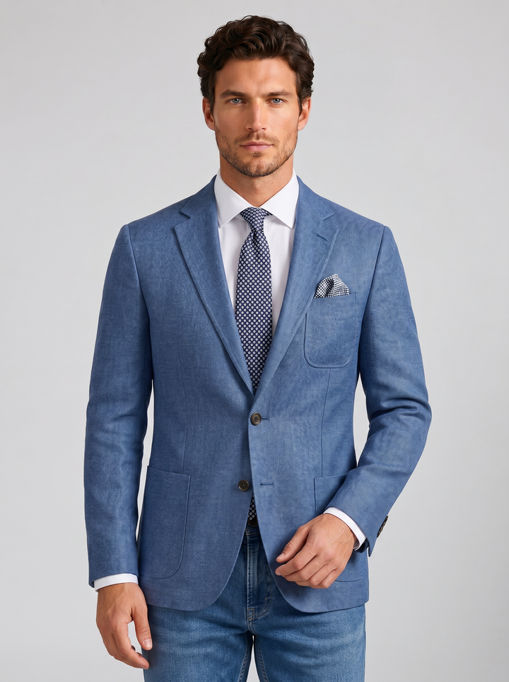 Men's Linen Blazer – Lightweight