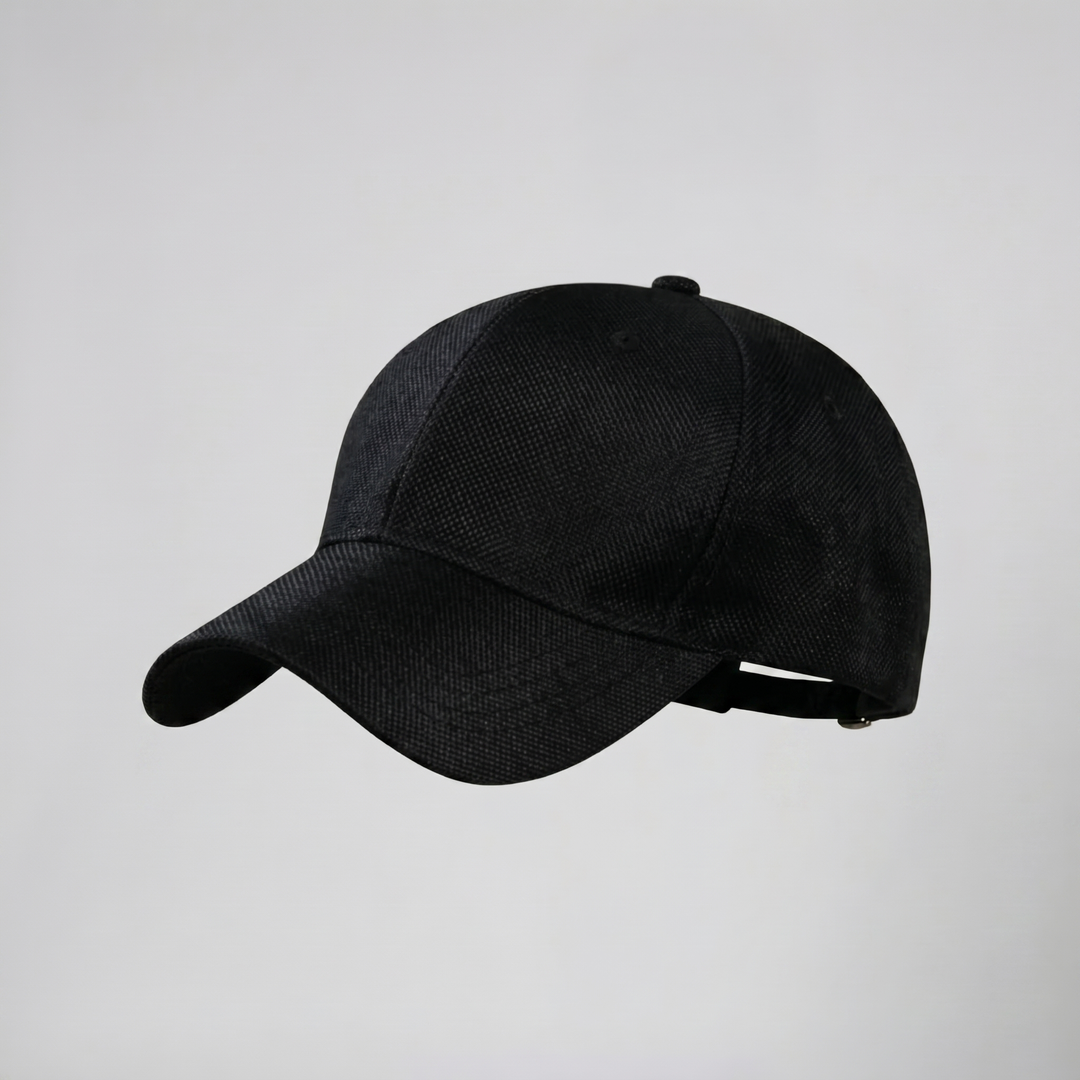 Men's Linen Blend Flat Cap | Celestiella