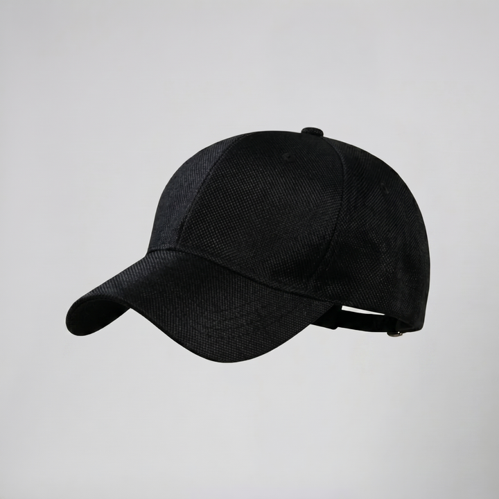 Men's Linen Blend Flat Cap | Celestiella