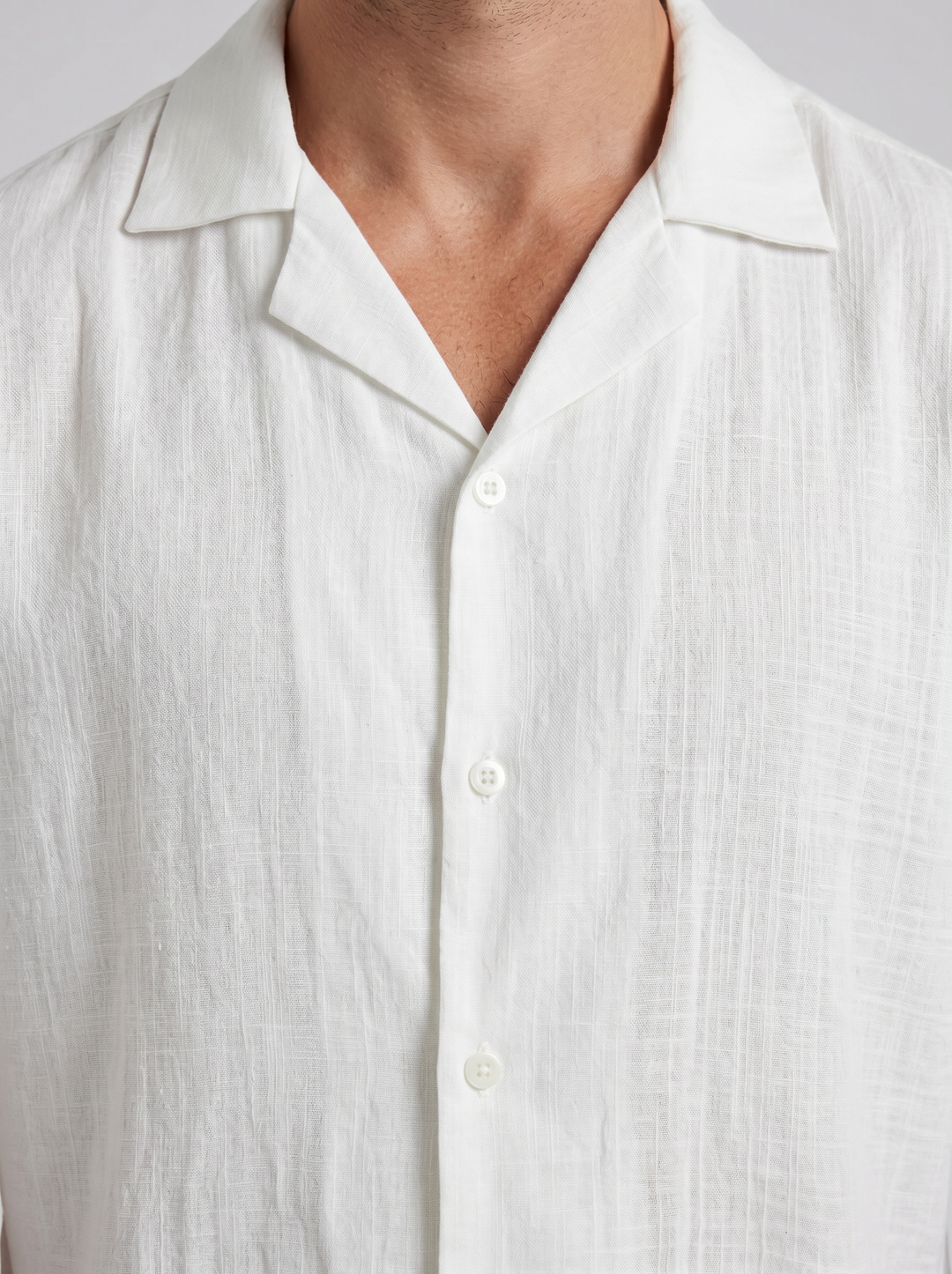 Men's Co-ord Set – Linen Resort Shirt & Shorts