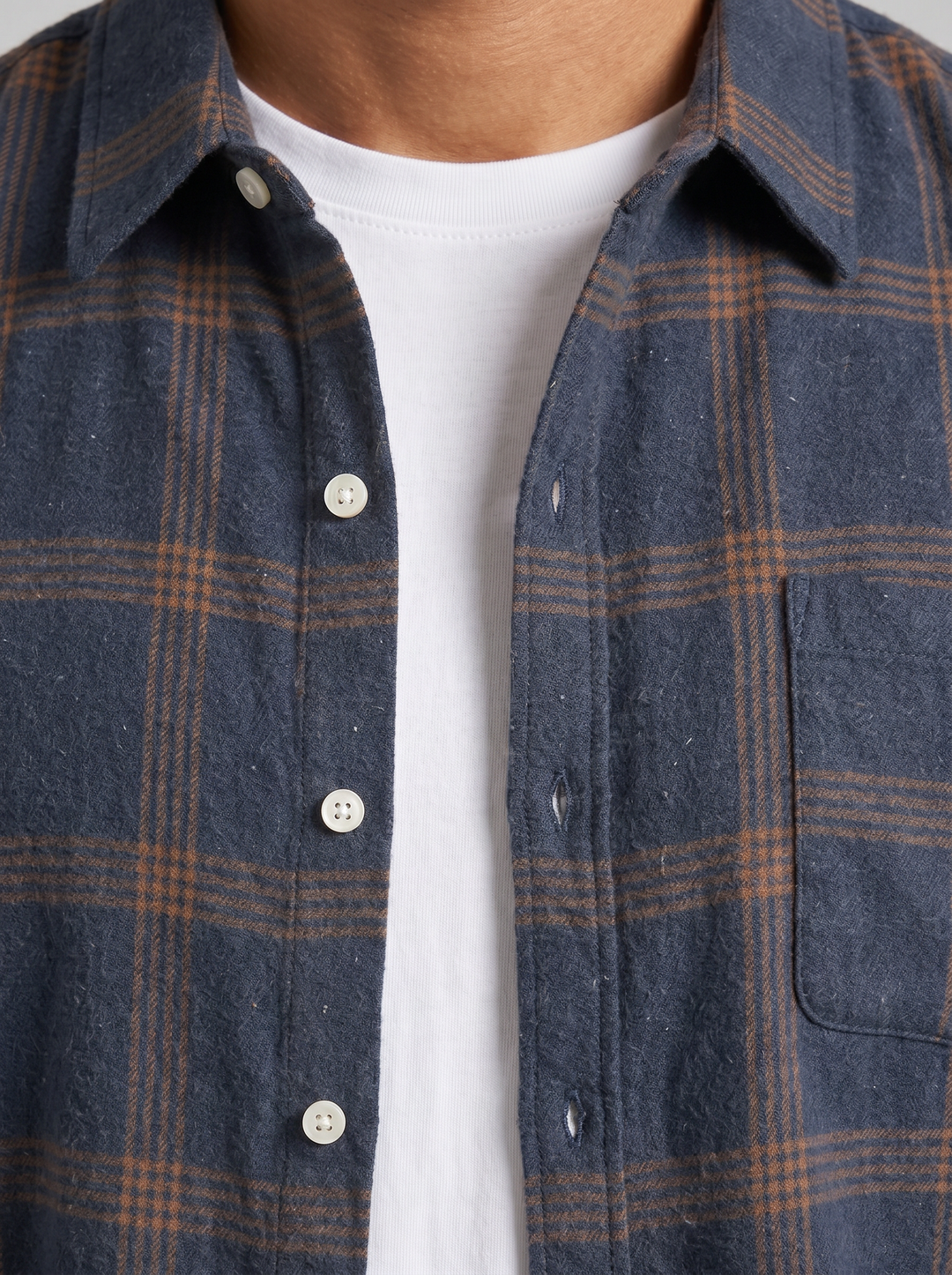 Men's Flannel Shirt – Plaid Button-Up