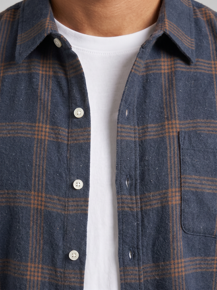 Men's Flannel Shirt – Plaid Button-Up