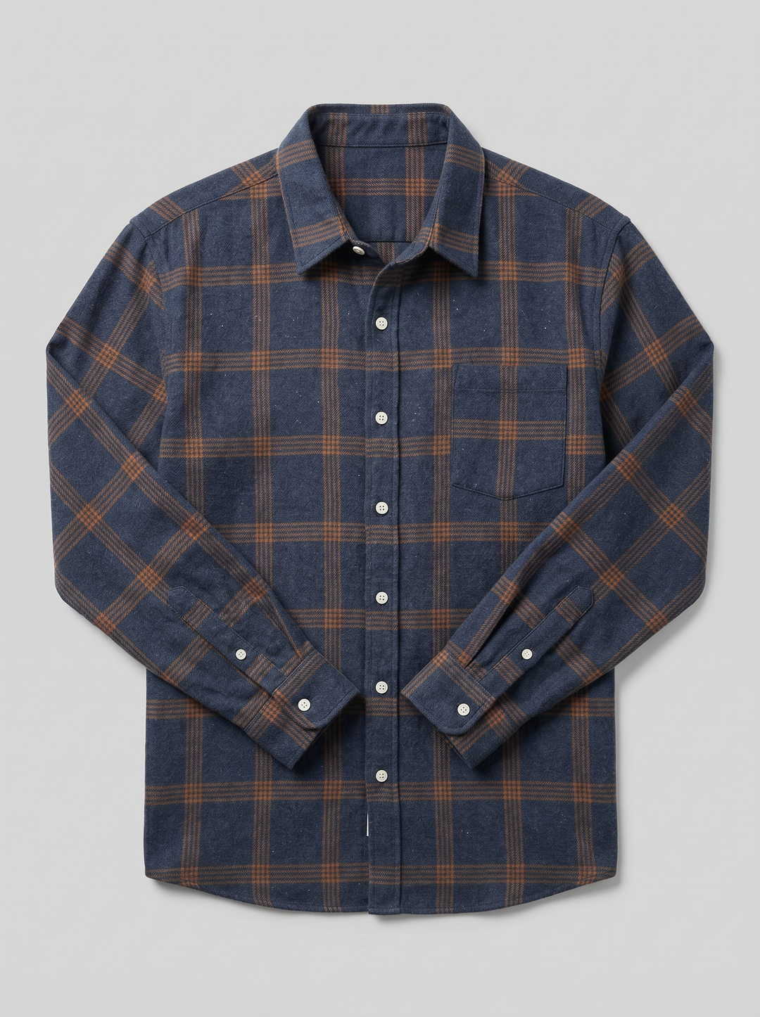 Men's Flannel Shirt – Plaid Button-Up
