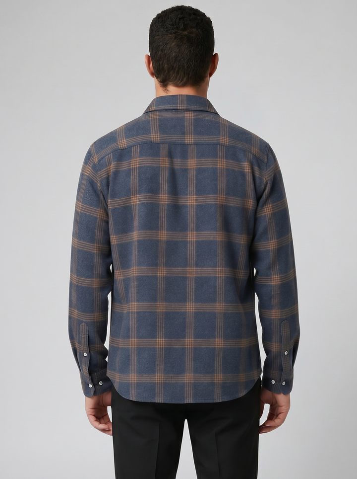 Men's Flannel Shirt – Plaid Button-Up