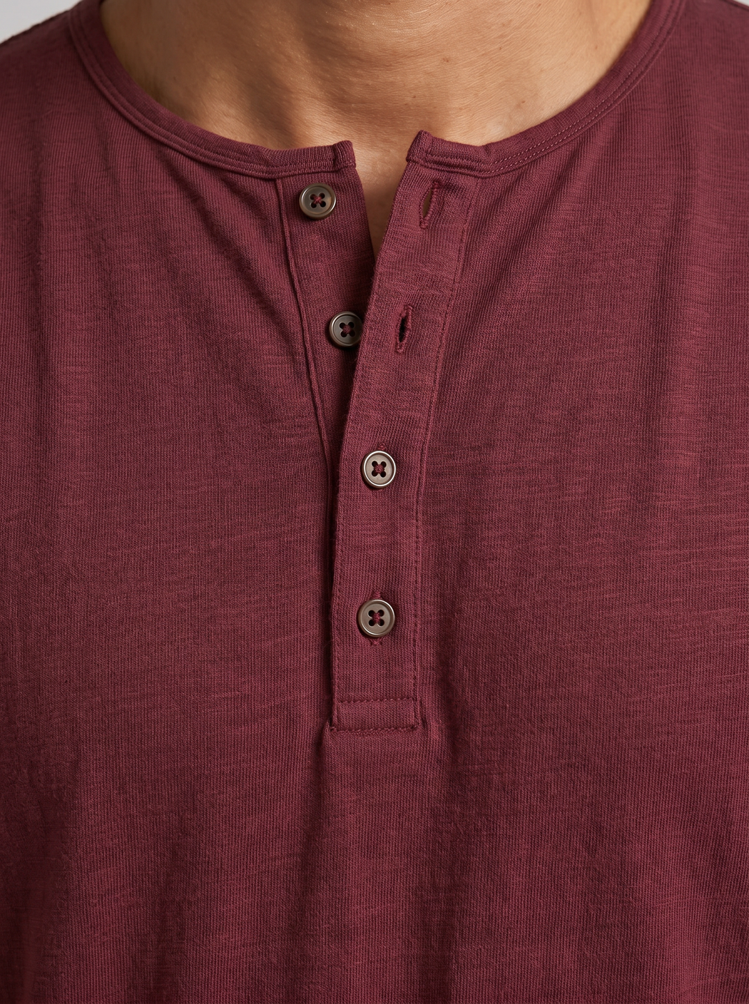 Men's Cotton Shirt – Slim-Fit Long-Sleeve