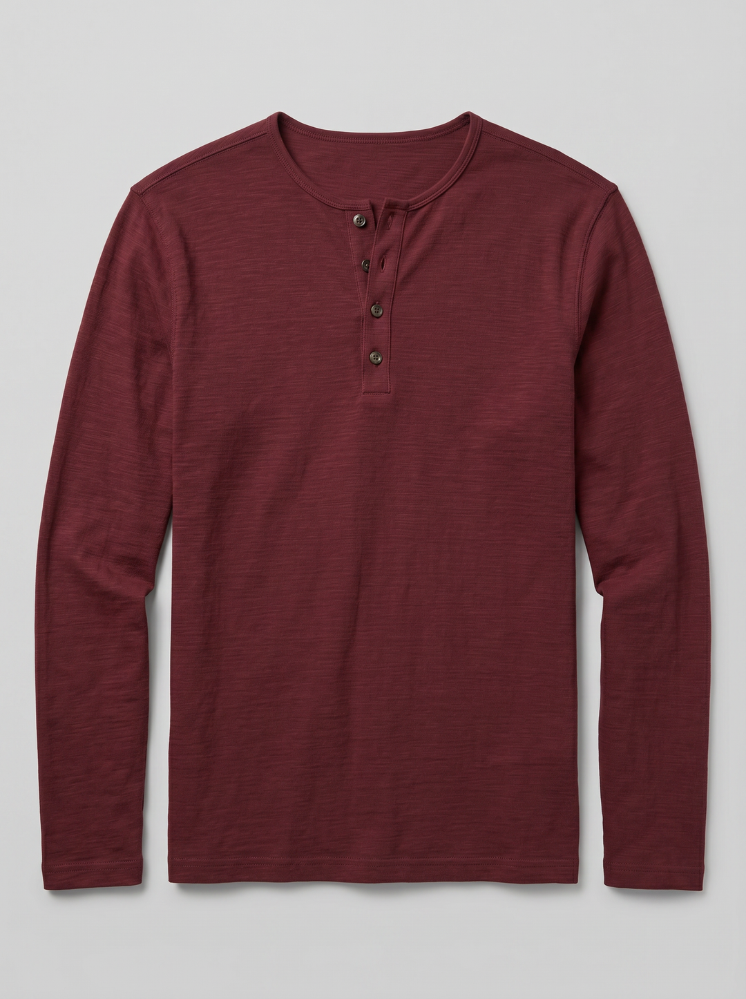 Men's Cotton Shirt – Slim-Fit Long-Sleeve