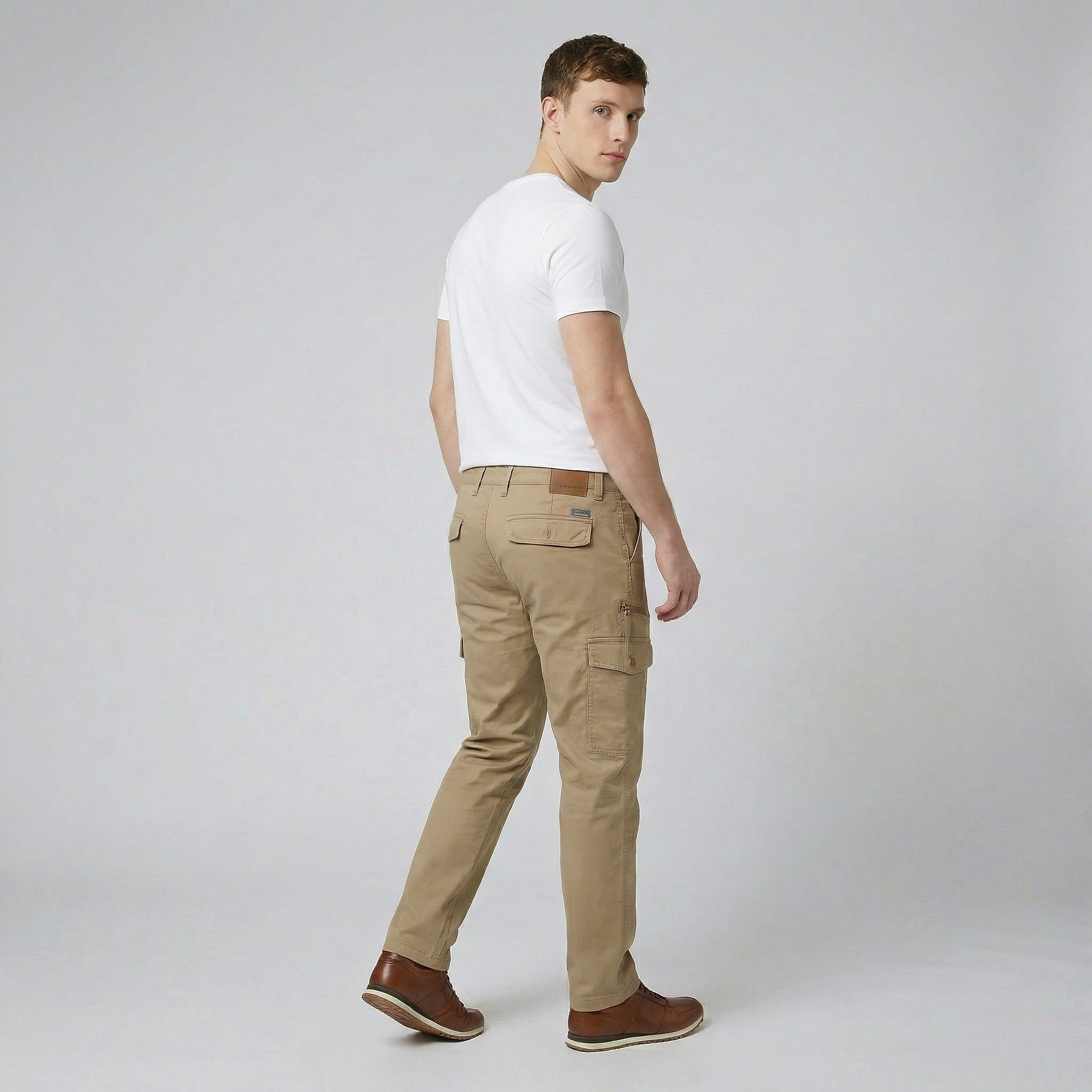 Men’s Multi-Pocket Cargo Trousers | Celestiella