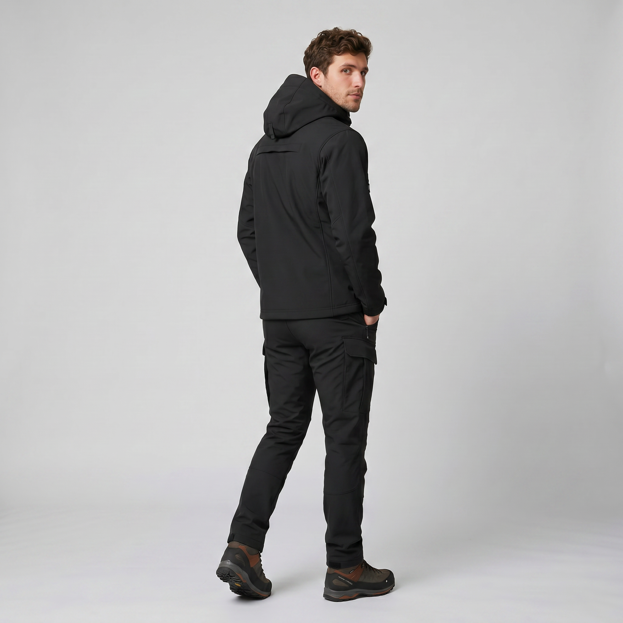 Men’s Tactical Jacket & Cargo Pant Set | Celestiella