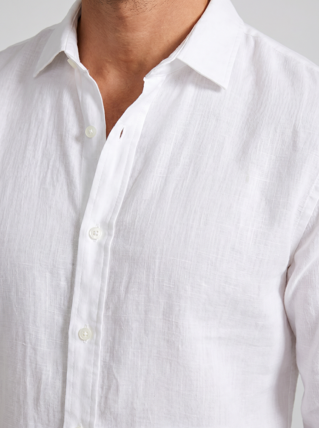 Men's Pure Linen Shirt – Breathable Relaxed Summer Essential