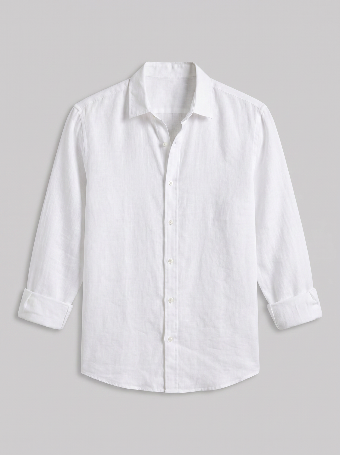 Men's Pure Linen Shirt – Breathable Relaxed Summer Essential