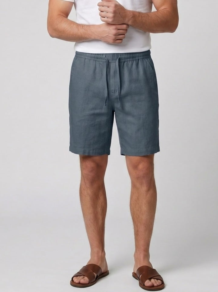 Men's Relaxed Linen Shorts – Lightweight Breathable Summer Style