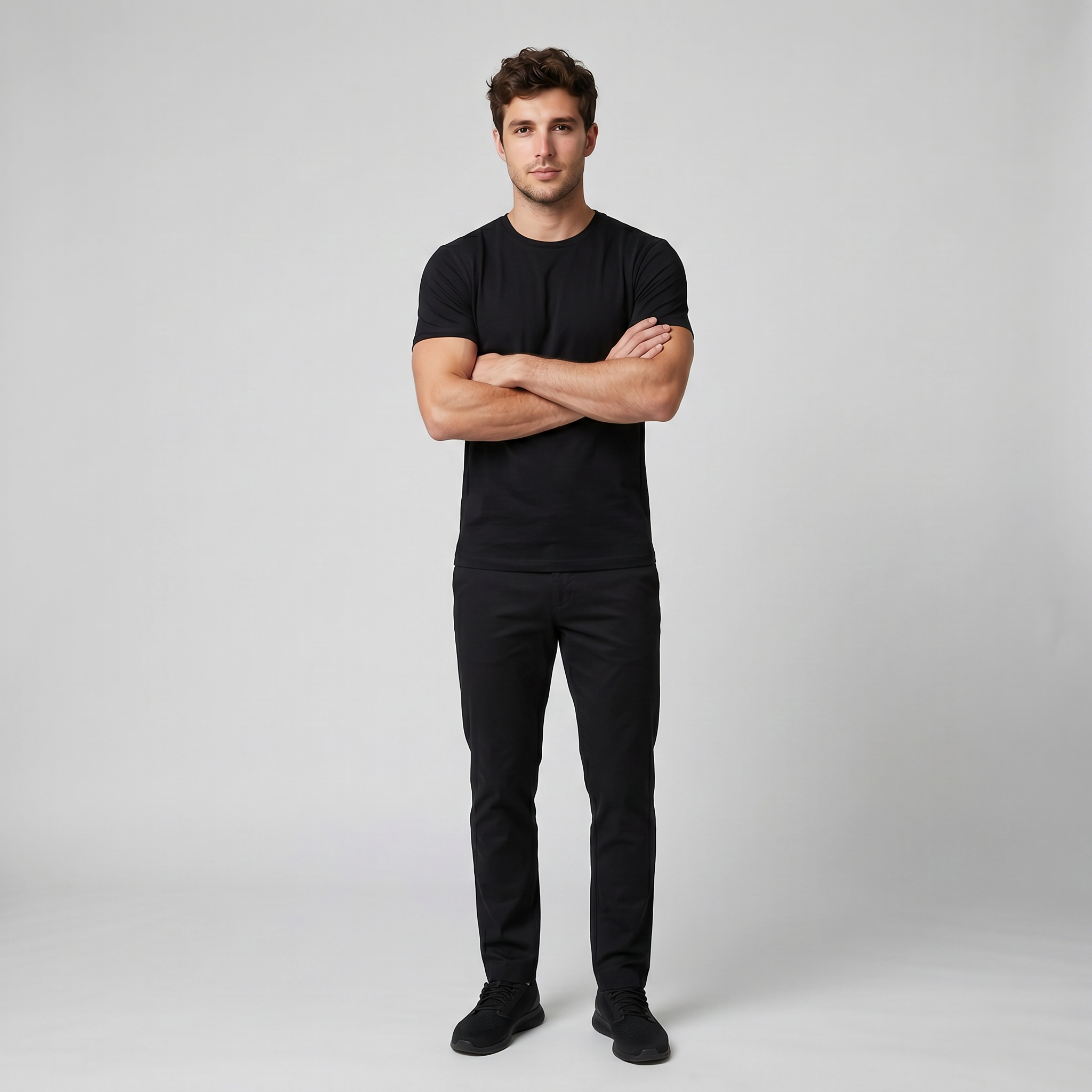 Men’s Slim-Fit Crew-Neck T-Shirt | Celestiella