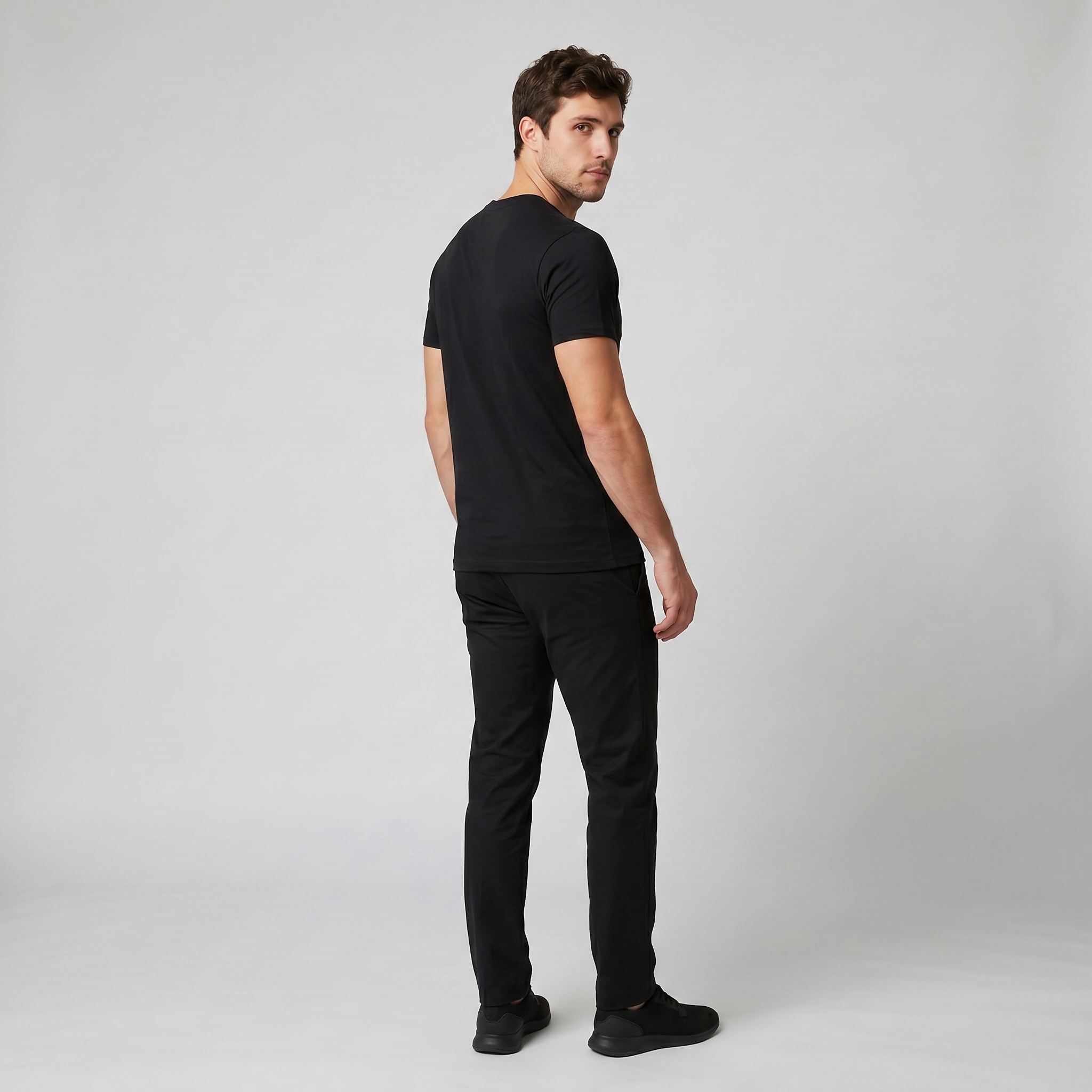 Men’s Slim-Fit Crew-Neck T-Shirt | Celestiella