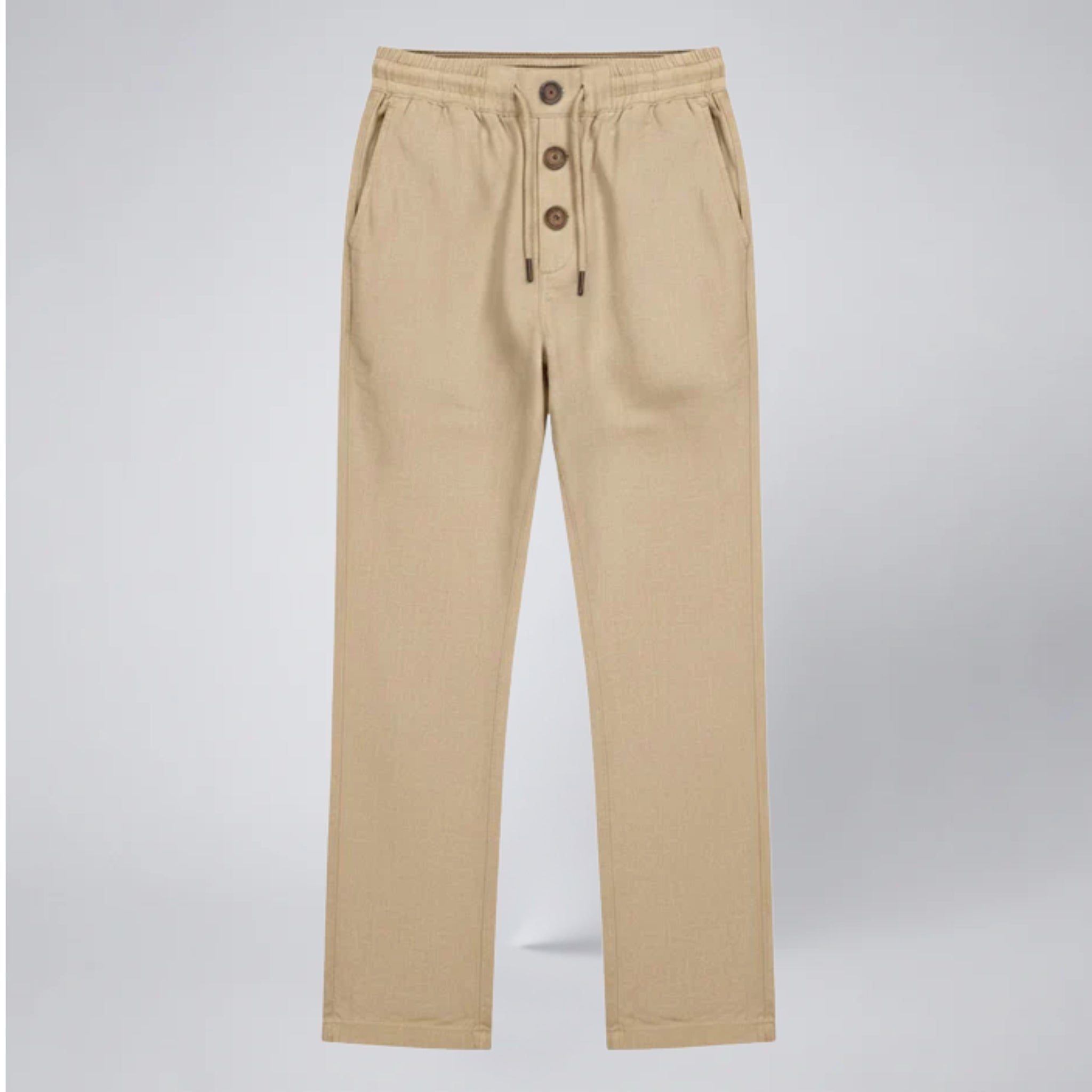 Celestiella - Men’s Slim-Fit Linen-Blend Trousers