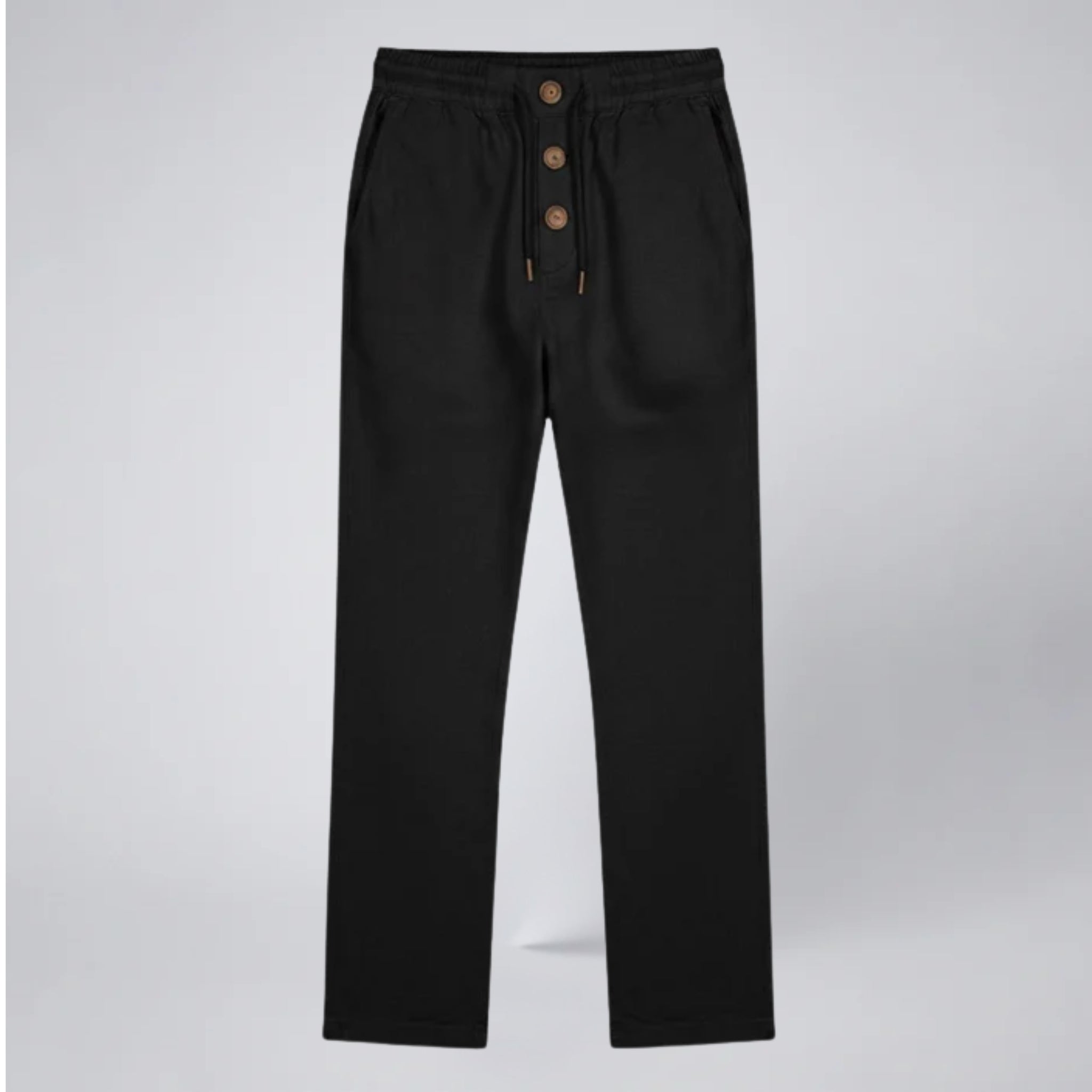 Celestiella - Men’s Slim-Fit Linen-Blend Trousers