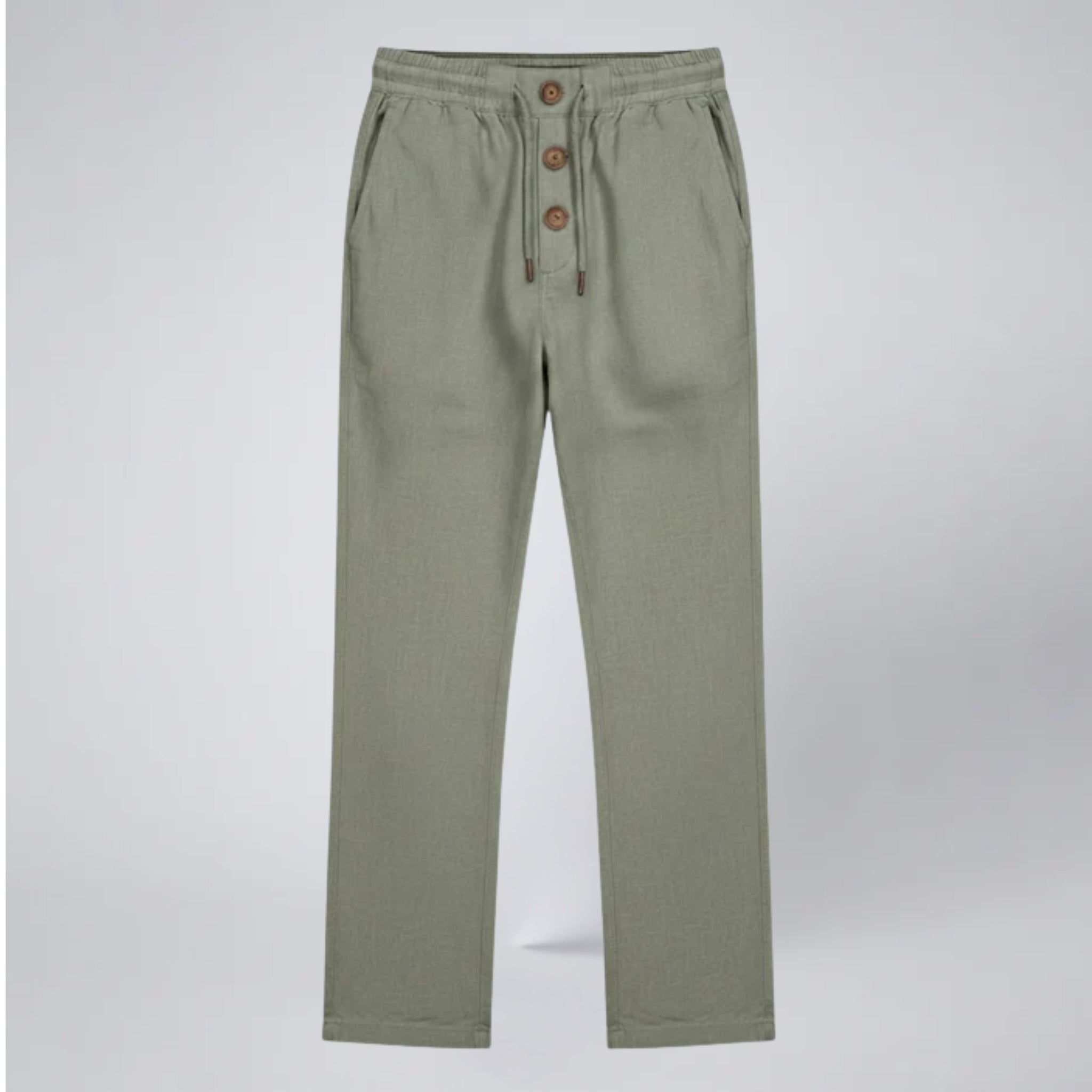 Celestiella - Men’s Slim-Fit Linen-Blend Trousers
